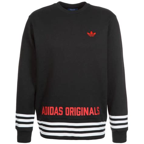 adidas pulli herren schwarz rot